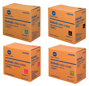 Тонер-картридж Konica Minolta Toner TNP-48 комплект (C,M,Y,K) 4шт