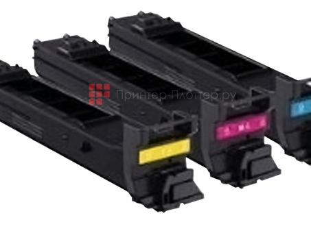 Тонер Konica Minolta Toner Value Kit MC-4650 комплект (C,M,Y), 3 шт. (A0DKJ52)