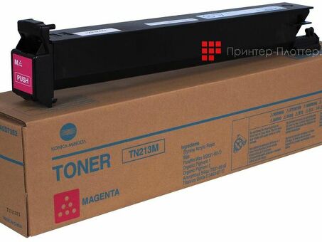 Тонер-картридж Konica Minolta Toner Cartridge TN-213M (magenta), 19000 стр. (A0D7352)