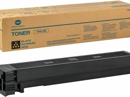 Тонер-картридж Konica Minolta Toner Cartridge TN-613K (black), 45000 стр. (A0TM150)