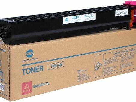 Тонер-картридж Konica Minolta Toner Cartridge TN-613M (magenta), 30000 стр. (A0TM350)