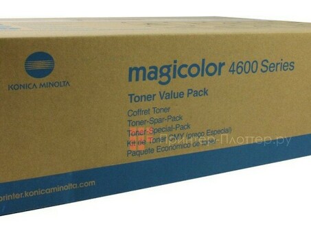 Тонер Konica Minolta Toner Value Kit MC-4650 комплект (C,M,Y), 3 шт. (A0DKJ51)