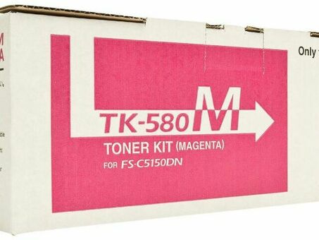 Тонер-картридж Kyocera Toner Kit TK-580M (magenta), 2800 стр. (1T02KTBNL0)