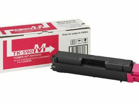 Тонер-картридж Kyocera Toner Kit TK-590M (magenta), 5000 стр. (1T02KVBNL0)