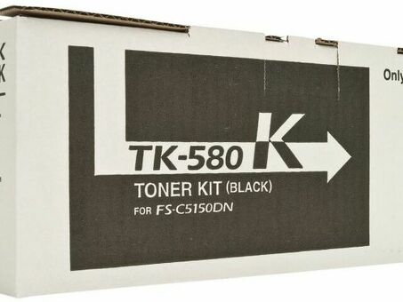 Тонер-картридж Kyocera Toner Kit TK-580K (black), 3500 стр. (1T02KT0NL0)