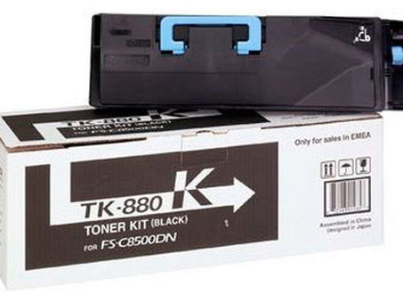 Тонер-картридж Kyocera Toner Kit TK-880K (black), 25000 стр. (1T02KA0NL0)