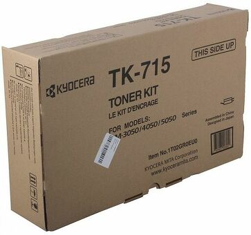 Тонер-картридж Kyocera Toner Kit TK-715 (black), 34000 стр. (1T02GR0EU0)