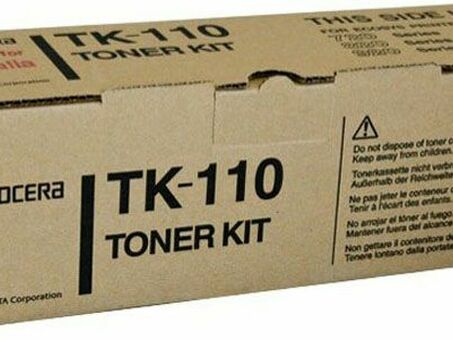 Тонер-картридж Kyocera Toner Kit TK-110 (black), 6000 стр. (1T02FV0DE0)