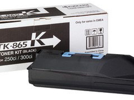 Тонер-картридж Kyocera Toner Kit TK-865K (black), 20000 стр. (1T02JZ0EU0)