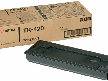 Тонер-картридж Kyocera Toner Kit TK-420 (black), 15000 стр. (370AR010)