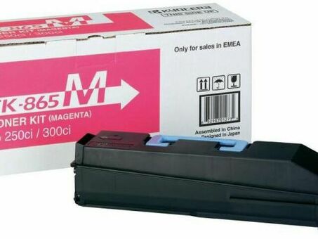 Тонер-картридж Kyocera Toner Kit TK-865M (magenta), 12000 стр. (1T02JZBEU0)