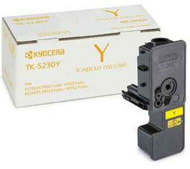 Тонер-картридж Kyocera Toner Kit TK-5230Y (yellow), 2200 стр (1T02R9ANL0)