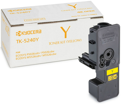 Тонер-картридж Kyocera Toner Kit TK-5240Y (yellow), 3000 стр. (1T02R7ANL0)