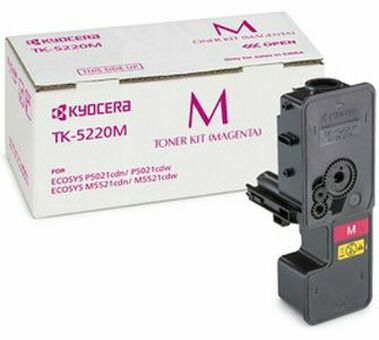 Тонер-картридж Kyocera Toner Kit TK-5220M (magenta), 1200 стр (1T02R9BNL1)