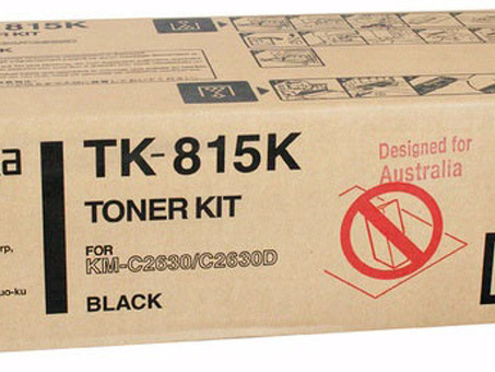 Тонер-картридж Kyocera Toner Kit TK-815K (black), 20000 стр. (370AN010)