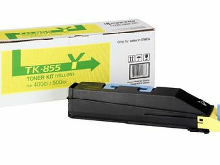 Тонер-картридж Kyocera Toner Kit TK-855Y (yellow), 18000 стр. (1T02H7AEU0)