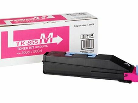 Тонер-картридж Kyocera Toner Kit TK-855M (magenta), 18000 стр. (1T02H7BEU0)