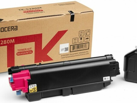 Тонер-картридж Kyocera Toner Kit TK-5280M (magenta), 11000стр. (1T02TWBNL0)