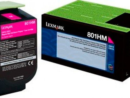 Тонер-картридж Lexmark CX410, CX510 (magenta), 3000 стр. (80C8HM0)