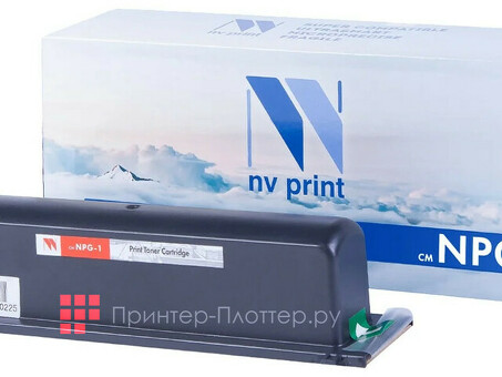 Тонер-туба NVP совместимый NV-NPG-1 для Canon NP-1015/ NP-1215/ NP-1215S/ NP-1218/ NP-1318/ NP-1510/ NP-1520/ NP-1530/ NP-1550/ NP-2010/ NP-2020/ NP-6020/ NP-6116/ NP-6216/ NP-6220/ NP-6317/ NP-6320/ NP-6416 (4000k) (NV-NPG1)