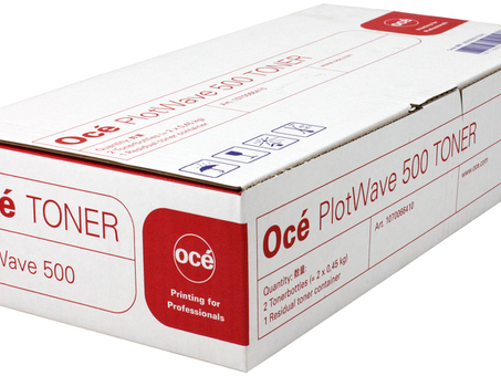 Тонер Oce Toner PlotWave 500 (black), комплект, 2 x 450 г (9625B001)