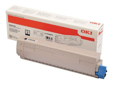 Тонер-картридж OKI Toner-K-C823 (black), 7000 стр. (46471108)