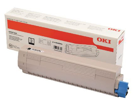 Тонер-картридж OKI Toner-K-C833/843 (black), 10000 стр. (46443116)