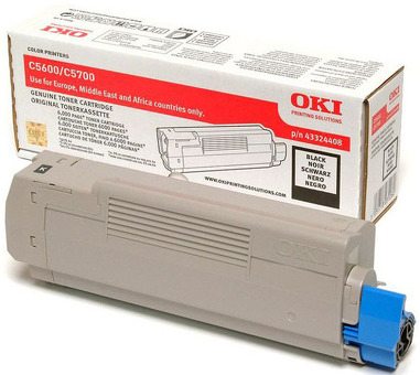 Тонер-картридж OKI Toner Cartridge TONER-B (43324440) (43324440)