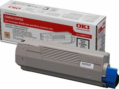 Тонер-картридж OKI Toner Cartridge TONER-B (43865744) (43865744)