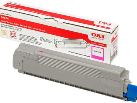 Тонер-картридж OKI TONER-M-C86/8800 (magenta) (43487710)