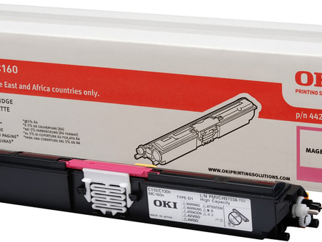 Тонер-картридж OKI TONER-M-C110/130/MC160-2.5K (magenta) (44250722)