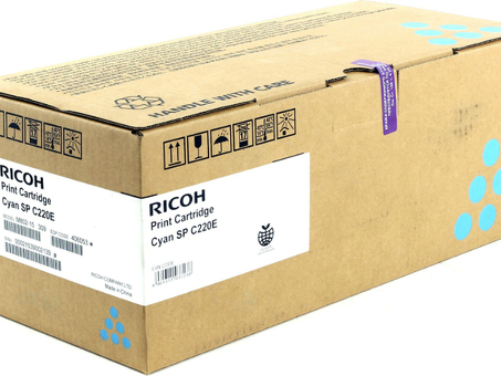 Тонер-картридж Ricoh Toner Cartridge SPC220E (cyan), 2300 стр. (407645)