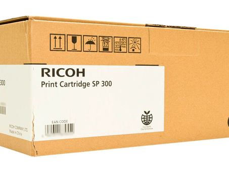 Тонер-картридж Ricoh Toner Cartridge SP300 (black), 1500 стр. (406956)