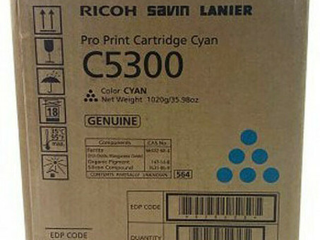 Тонер-картридж Ricoh Pro C5300 Print Cartridge (cyan) (828604)