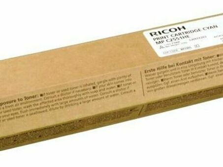 Тонер-картридж Ricoh Toner Cartridge MPC2551HE (cyan), 9500 стр. (842064)