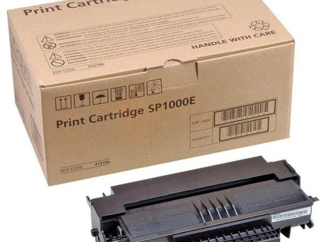 Тонер-картридж Ricoh Toner Cartridge SP1000E (black), 4000 стр. (413196)