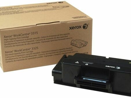 Тонер-картридж Xerox Print Cartridge WorkCentre 3315, 3325 (black), 5000 стр. (106R02310)