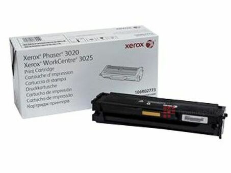 Тонер-картридж Xerox Toner Cartridge Phaser 3020, WorkCentre 3025, 1500 стр. (106R02773)