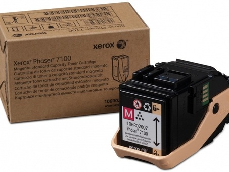 Тонер-картридж Xerox Toner Cartridge Phaser 7100 (magenta), 4500 стр. (106R02607)