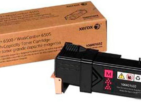 Тонер-картридж Xerox Toner Cartridge Phaser 6500, WorkCentre 6505 (magenta), 2500 стр. (106R01602)