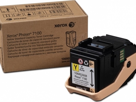 Тонер-картридж Xerox Toner Cartridge Phaser 7100 (yellow), 4500 стр. (106R02608)