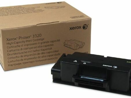 Тонер-картридж Xerox Print Cartridge (black) Phaser 3320, 11000 стр. (106R02306)