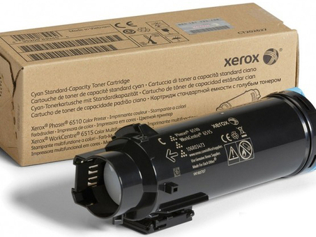 Тонер-картридж Xerox Hi-Cap Toner Cartridge Phaser 6510, WorkCentre 6515 (cyan), 2400 стр. (106R03485)