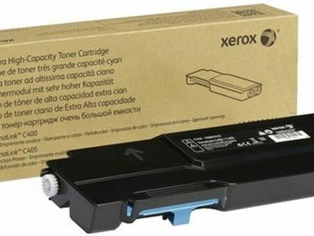 Тонер-картридж Xerox High Capacity Toner Cartridge VersaLink C400, C405 (cyan), 4800 стр. (106R03522)