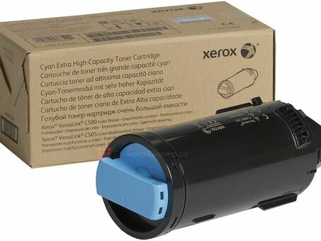 Тонер-картридж Xerox Toner Cartridge (cyan), 9000 стр. (106R03884)