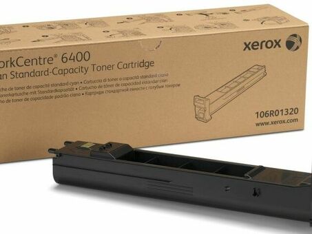 Тонер-картридж Xerox Toner Cartridge WorkCentre 6400 (cyan), 8000 стр. (106R01320)