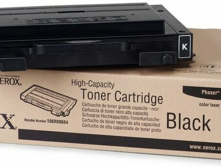 Тонер-картридж Xerox Toner Cartridge Phaser 6100 (black), 7000 стр. (106R00684)