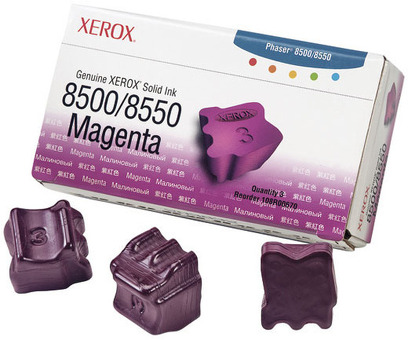 Чернила Xerox Solid Ink Phaser 8500, 8550 (magenta) набор, 3 шт. (108R00670)