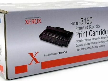 Тонер-картридж Xerox Print Cartridge Phaser 3150 (black), 3500 стр. (109R00746)