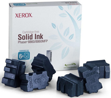 Чернила Xerox Solid Ink Phaser 8860 (cyan) набор, 6 x 2330 стр. (108R00817)